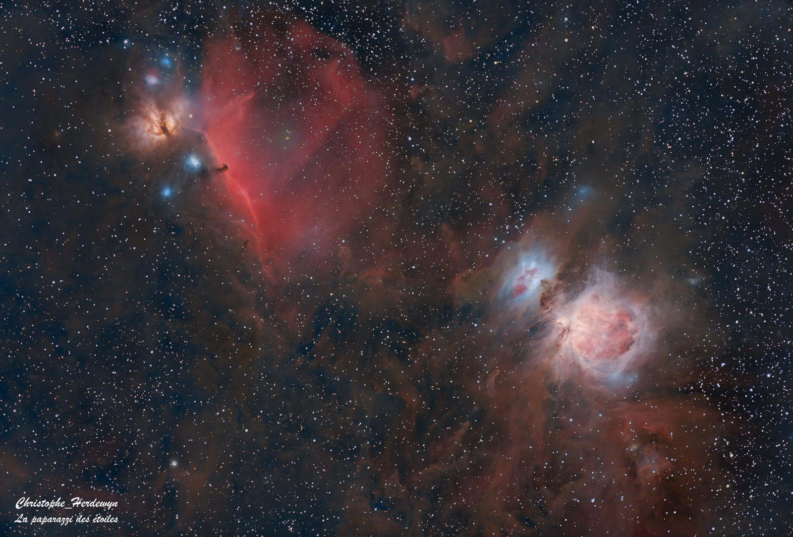 Orion et le cheval