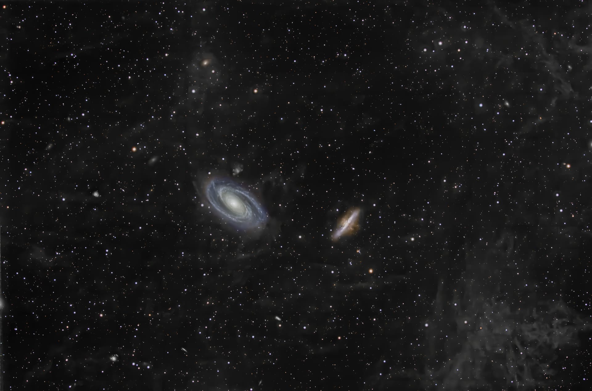 Galaxies de Bode (M81 & M82)