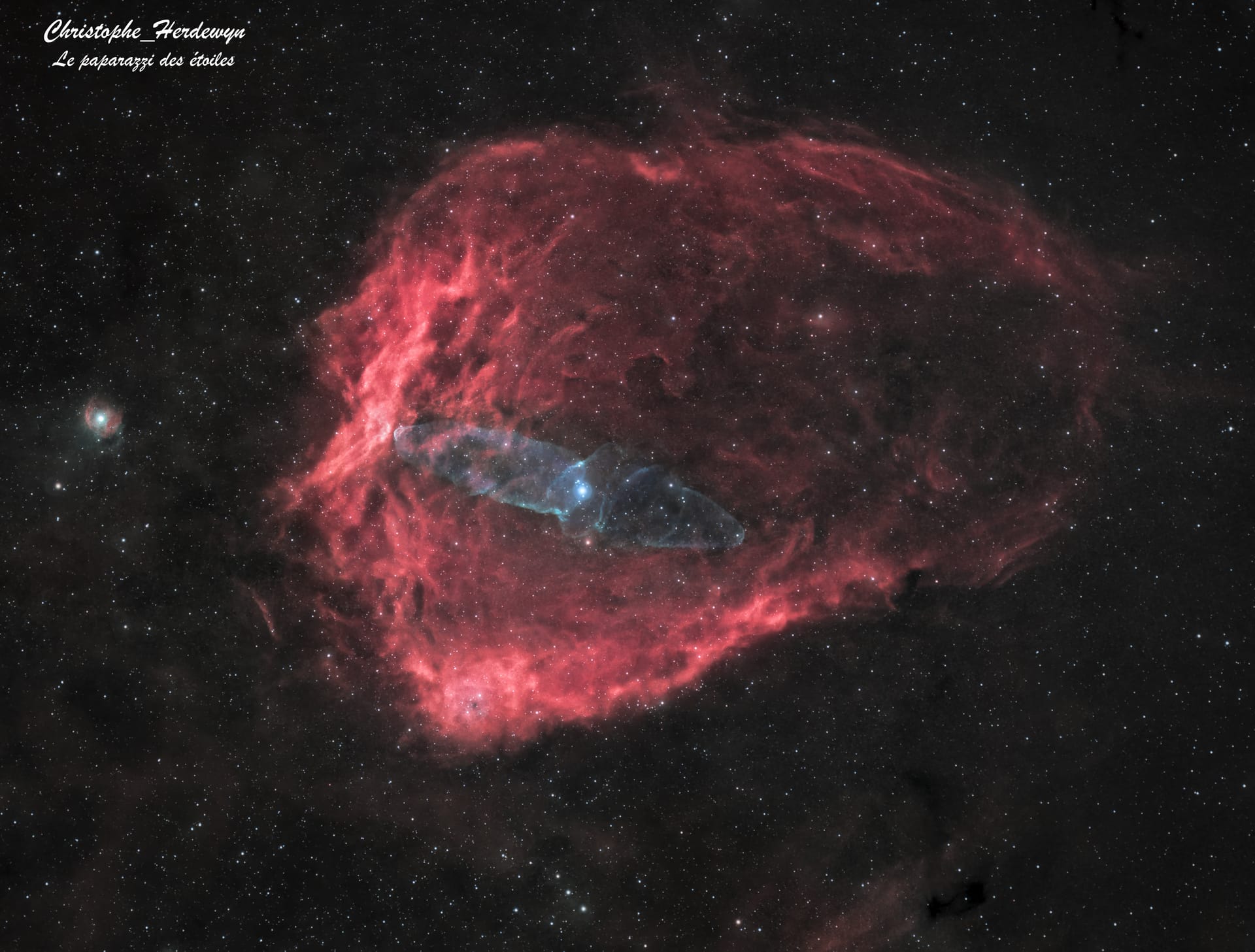 SH2-129 - "The Bat & Big Calamar"